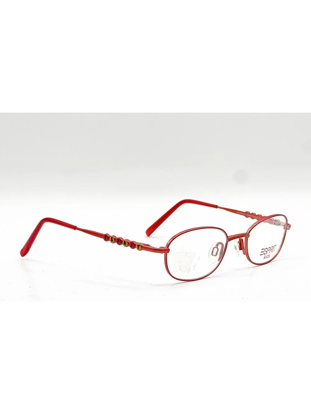Esprit Kids Et9358 531 Red Metal Authentic Eyeglasses 44-17-120